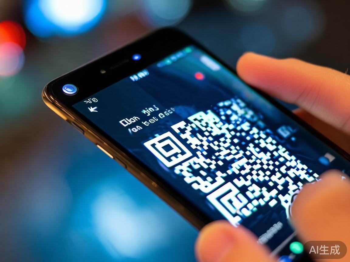 3.&nbsp;使用手机扫码识别二维码
用你的手机打开扫一